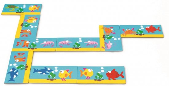 Afbeelding van het spel Kinder domino spel oceaan