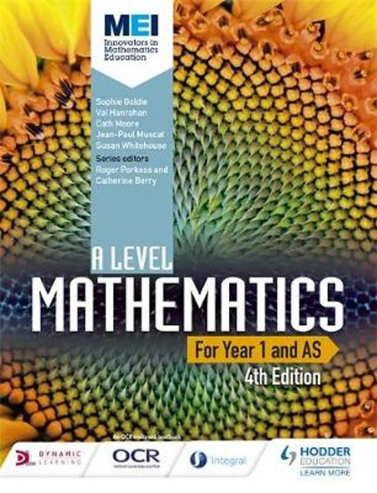 OCR Mathematics and further mathematics MEI year 1 core
