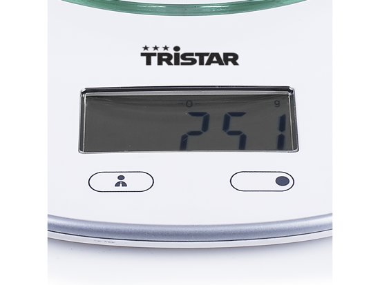 Tristar KW-2445 Keukenweegschaal – 5 kilogram – Wit