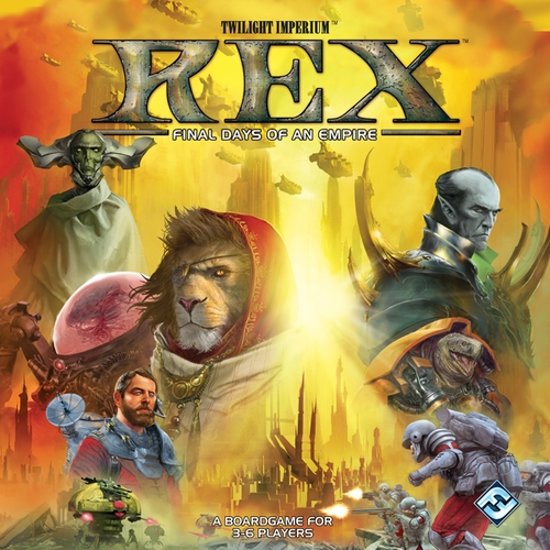 Afbeelding van het spel Twilight Imperium: Rex - Final Days of an Empire