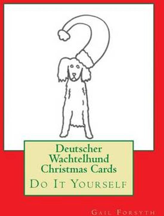 Afbeelding van het spel Deutscher Wachtelhund Christmas Cards