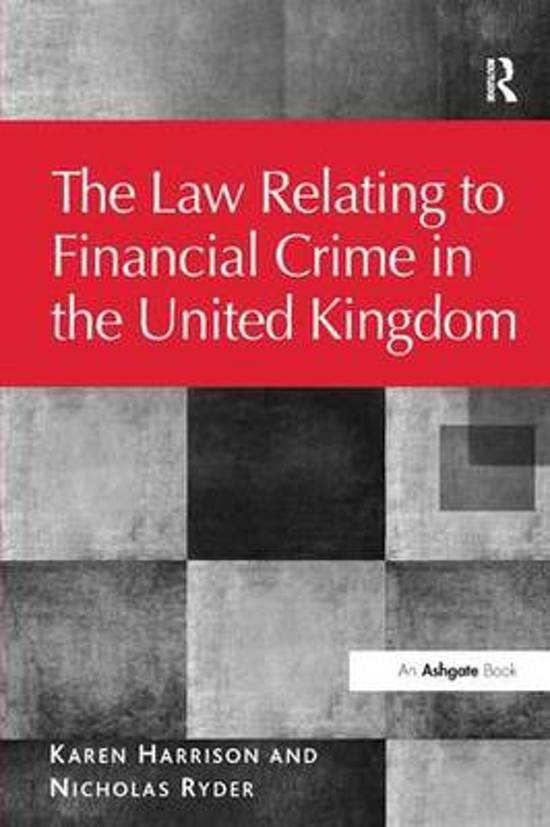 Financial Crime- Study Notes 