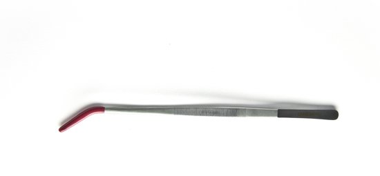 RepTech Voederpincet Gebogen met PVC tips  46cm