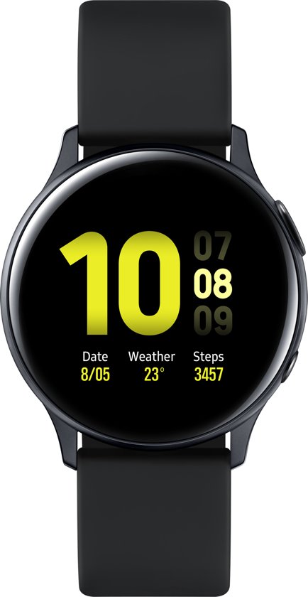 Samsung Galaxy Watch Active2 - Aluminium - 40mm - Zwart