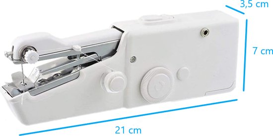 Handy Stitch - Handnaaimachine - Mini Naaimachine - Draadloos - Compact - Electrisch of batterijen