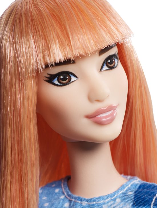 Barbie Fashionistas Doll 60 Patchwork Denim - ORIGINAL