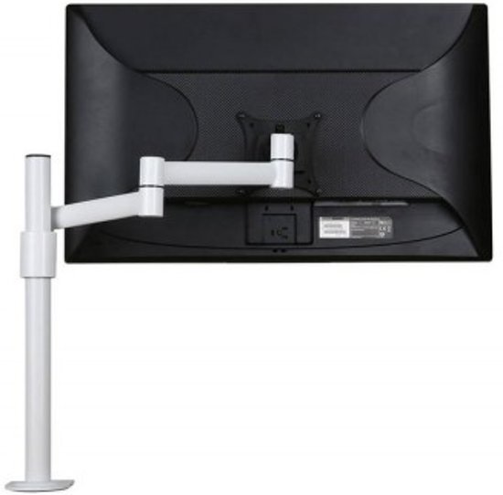 Filex 809101 Skylon monitorarm 2.0 enkel [1x 30 inch 8kg, 180°/360°, 410mm, White]