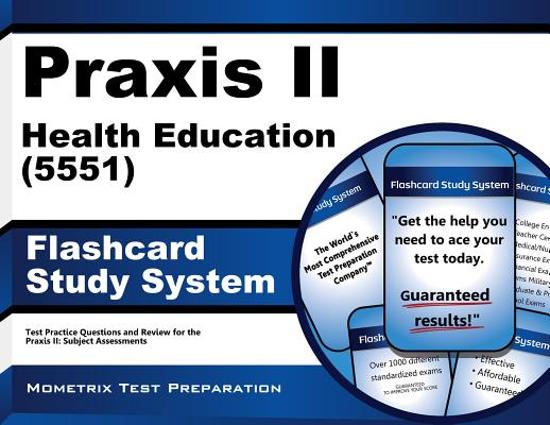 Afbeelding van het spel Praxis II Health Education 5551 Exam Study System