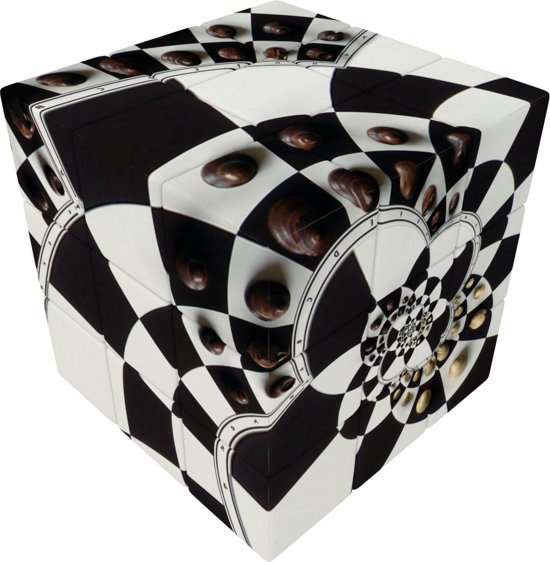 Afbeelding van het spel V-Cube Chessboard Illusion