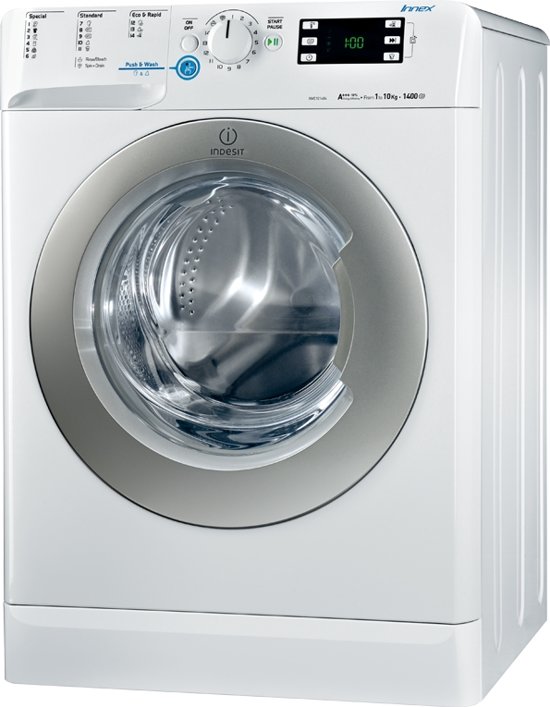 INDESIT XWE101484X WSSS EU -  Wasmachine
