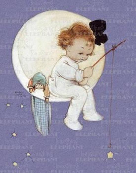 Afbeelding van het spel Baby Girl on Moon