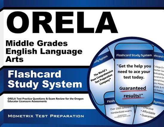 Afbeelding van het spel Orela Middle Grades English Language Arts Flashcard Study System