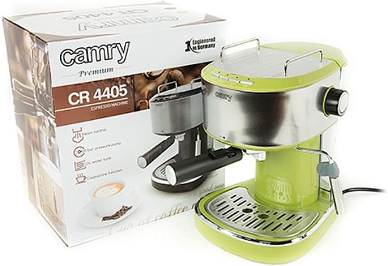 Camry CR 4405g - Espressomachine - groen