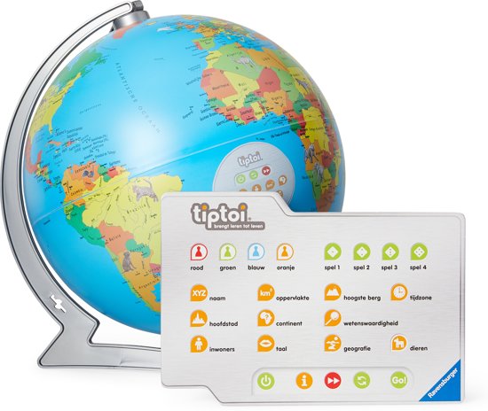 Thumbnail van een extra afbeelding van het spel tiptoi® interactieve globe