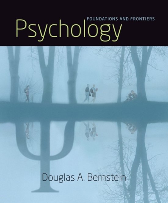 Samenvatting + aantekeningen lectures + begrippenlijst Inleiding in de psychologie 1B! (een 8.2 gehaald met enkel deze samenvatting leren)