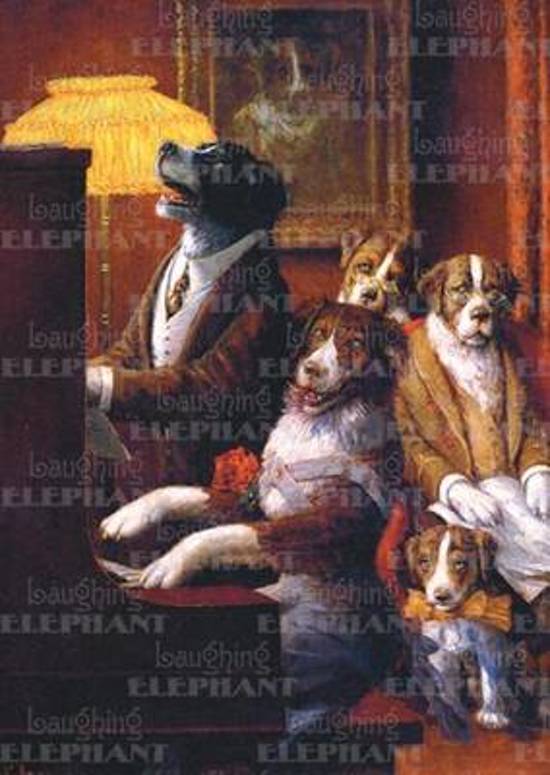 Afbeelding van het spel Dogs Playing Piano