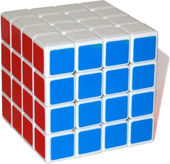 Afbeelding van het spel Shengshou 4x4x4 cube - Witte kubus - incl. gratis verzenden