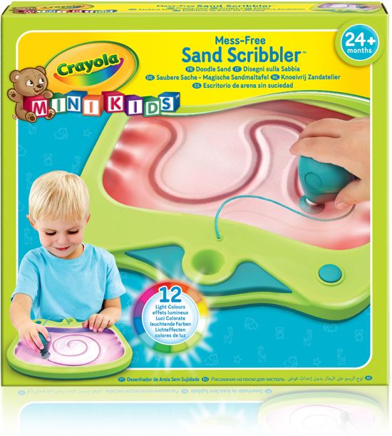 Crayola Sand Scribbler - Knoeivrij zandatelier