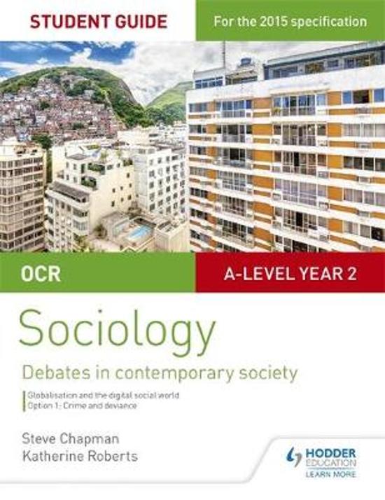 OCR A Level Sociology Student Guide 3