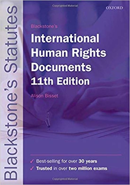 Blackstone\'s International Human Rights Documents