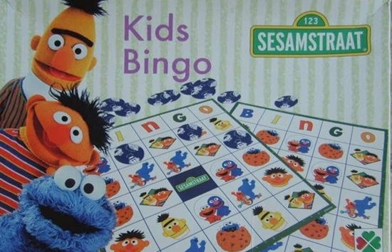 Afbeelding van het spel Selecta - Kids Bingo Sesamstraat