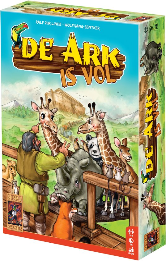Thumbnail van een extra afbeelding van het spel De Ark is Vol - Bordspel