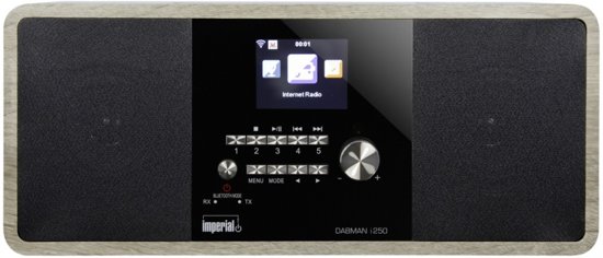 Imperial Dabman i250 DAB+ & Internetradio met Bluetooth