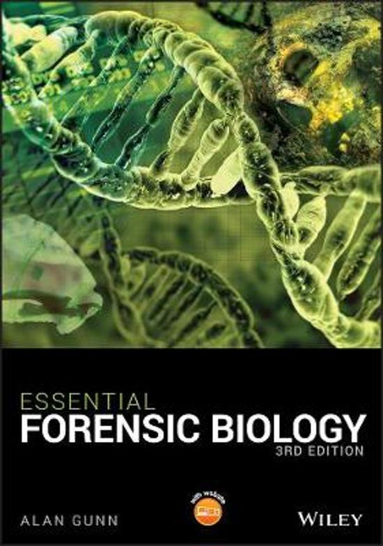 Forensische Biologie II (BIO2.2.) Werkcolleges (ALLE)