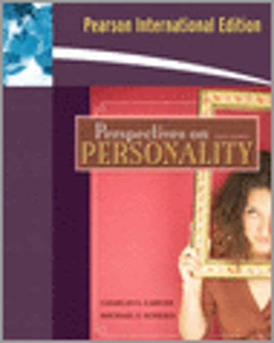 Perspectives on Personality