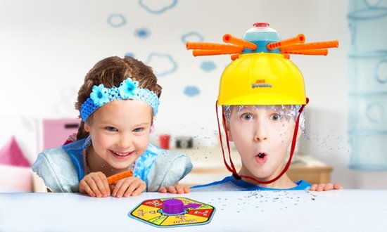 Thumbnail van een extra afbeelding van het spel Joker Soaker Water Helm Roulette Spel | Aqua Fun | Water Spellen | Familie Spel