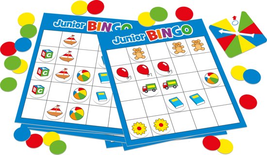 Thumbnail van een extra afbeelding van het spel Junior bingo - Kinderspel