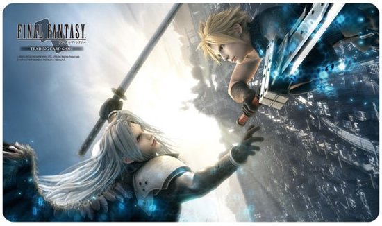 Afbeelding van het spel Play Mat Final Fantasy 7 Advent Children: Cloud/Sephiroth