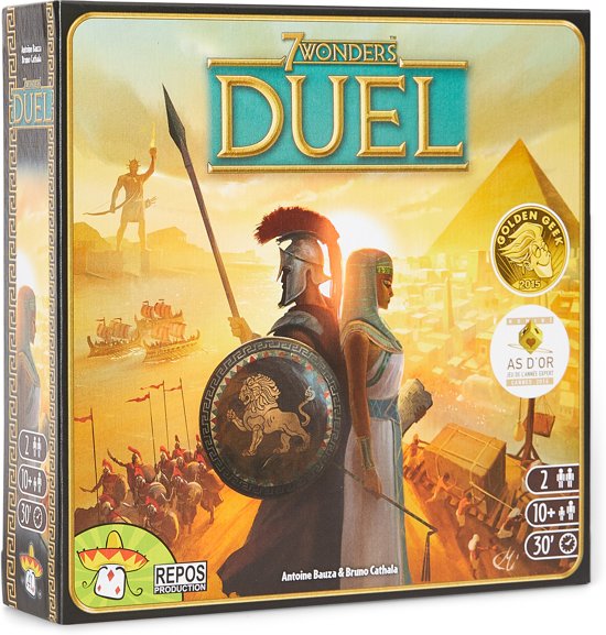 Thumbnail van een extra afbeelding van het spel 7 Wonders Duel - Bordspel