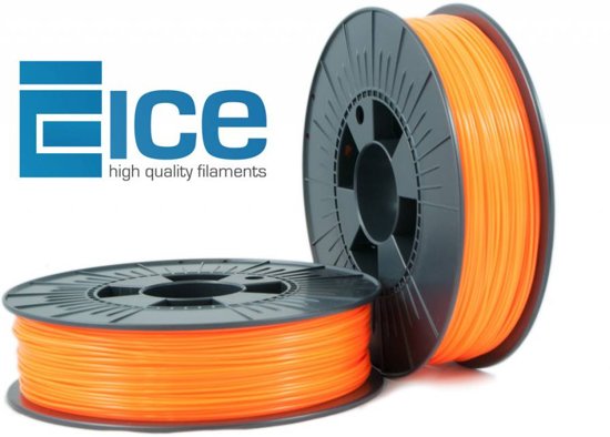 ICE Filaments ABS 'Fluo Obstinate Orange'