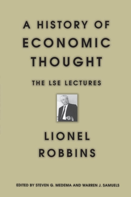 A History of Economic Thought