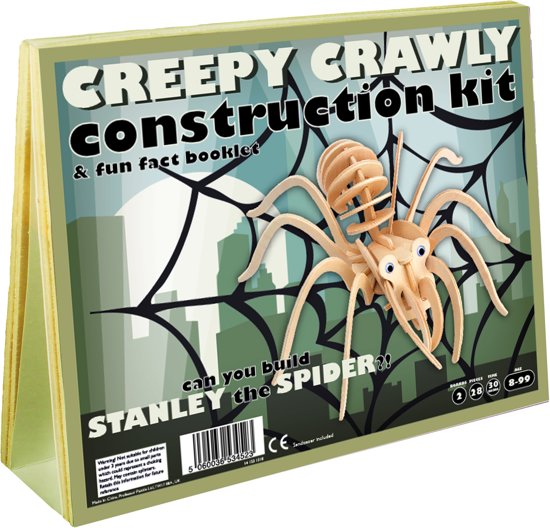 Thumbnail van een extra afbeelding van het spel Animal Construction Kit - Creepy Stanley Spider
