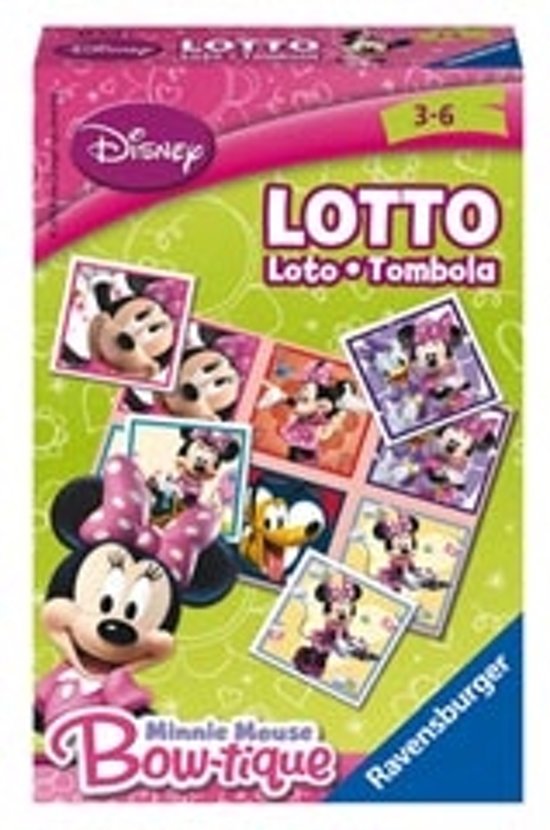 Afbeelding van het spel Ravensburger Disney Minnie Mouse Lotto - Kinderspel