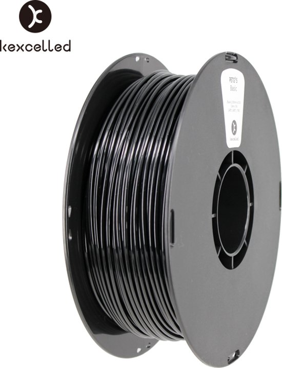 kexcelled-PETG-1.75mm-zwart/black-1000g(1kg)-3d printing filament