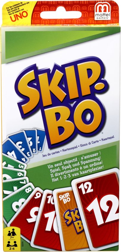 Thumbnail van een extra afbeelding van het spel Skip-Bo - Kaartspel