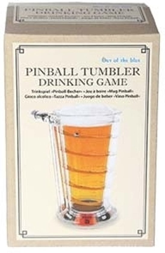 Thumbnail van een extra afbeelding van het spel Pinball drinkspel 18,5 cm - drankspelletje