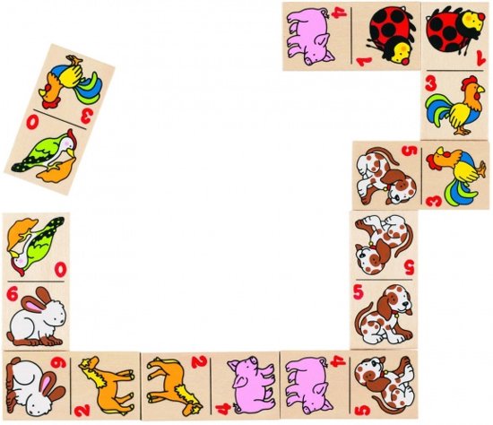 Afbeelding van het spel Goki Domino dieren 28 blokjes