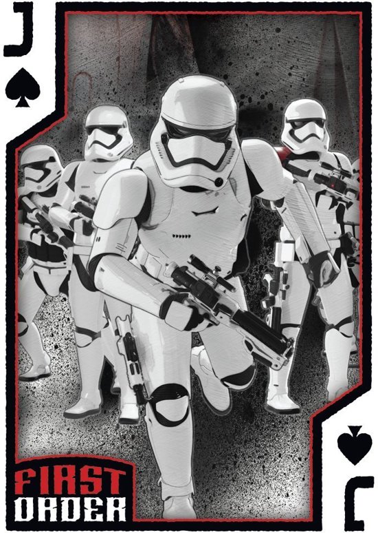 Thumbnail van een extra afbeelding van het spel Star Wars Speelkaarten- The Force Awakens - Eps 7 Display