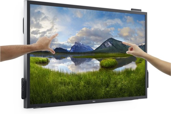 DELL C5518QT 55'' 3840 x 2160Pixels Multi-touch Zwart touch screen-monitor