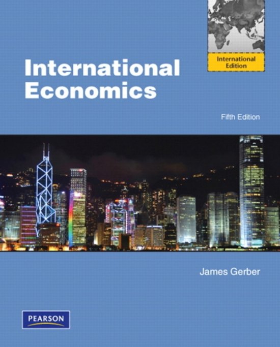 Summary International economics and international economic organizations