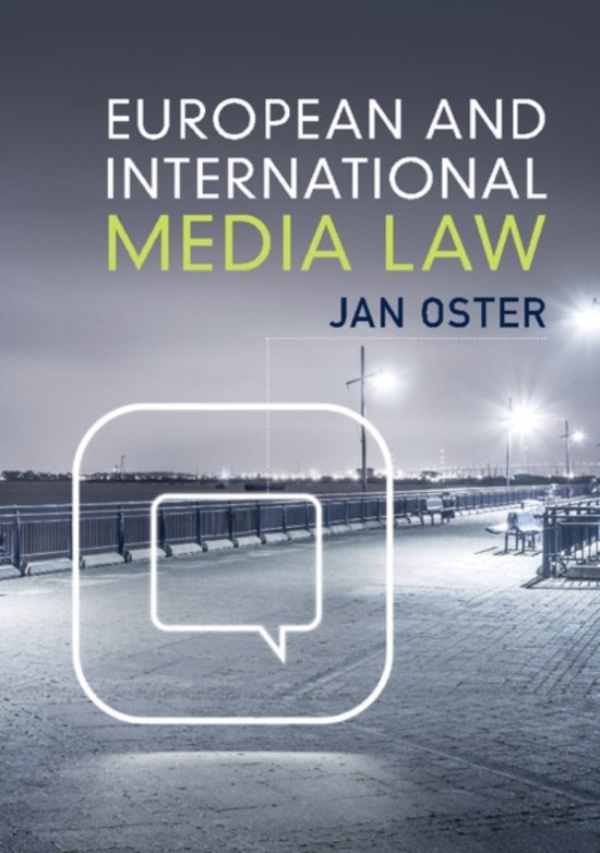 Informatie- en mediarecht samenvatting 2017/2018