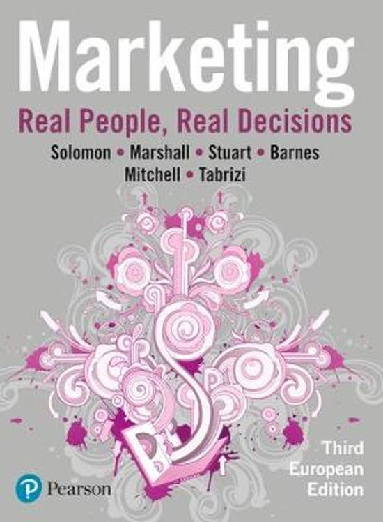 Marketing: Real People, Real Decisions Solomon, Michael R.;end result 8!  Marshall, Greg; Stuart, Elnora; Barnes, Bradley; a.o. ISBN 9781292227191