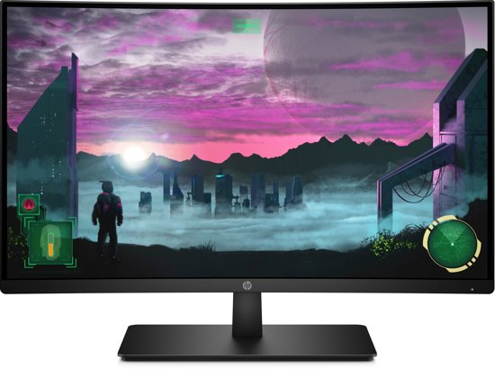 HP 27x Full HD - Curved Monitor (144-Hz)