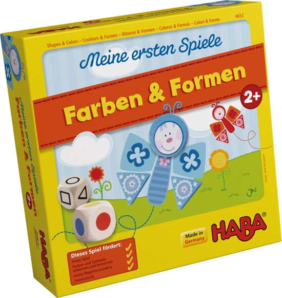 Afbeelding van het spel Spel - Mijn eerste spellen - Kleuren & Vormen (Duitse verpakking met Nederlandse handleiding)