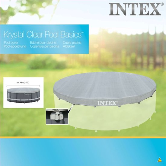 Intex Zwembadhoes Deluxe rond 488 cm 28040