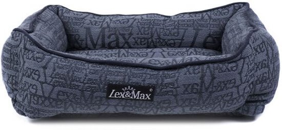 Lex & max chic kattenmand  40x50cm donkerblauw
